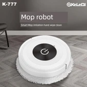 Akıllı Süpürge Robotu - Islak ve Kuru - Piyano Siyahı - 2