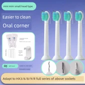 Elektrikli Diş Fırçası Başlığı - Mini Temizleme Tipi (4 Paket) - 1
