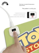 Isıtmalı Mouse Pad - WW-0138 [80x33cm] 6 Hız Ayarı Hızlı Isıtma - 5
