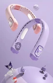 Halterneck Fan - Kulomi - 6000m Standart Versiyon - 6 Saat Pil Ömrü - 5. Vites - Buz Soğutma - 12