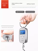 Qianqifang 50kg Elektronik Terazi - Lüks Gümüş - 5