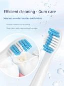 Elektrikli Diş Fırçası Başlığı - Yükseltme Beyaz 4 (G23/G33/T2/T3 ile) - 3