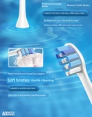 Diş Fırçası Başlığı Değişimi - Ekose Nazik Tip 8 (Bakır Yok - DuPont Fırça İpliği) - 10