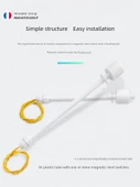 PP Plastik Anti-Korozyon Sıvı Seviye Float Anahtarı - 400mm 0~220V - 4