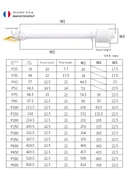 PP Plastik Anti-Korozyon Sıvı Seviye Float Anahtarı - 52mm 0~220V - 5