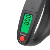 Yüksek Hassasiyetli 50kg Dijital Bagaj Tartısı - Kanca Siyah - 50kg/10g - 11