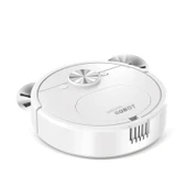 Otomatik 3'ü 1 Arada Süpürme Robotu - Beyaz - Model 8023 - 5