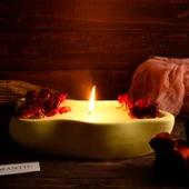 Epoksi Silikon Taş Tozu Beton Tekne Kase Mumluk Kalıbı - 4