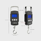 Dijital Asma Terazi 50kg/10g - İngilizce Ölçüm Bantlı - 3