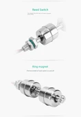 Yüksek Sıcaklık Dayanıklı 304 Paslanmaz Çelik Küçük Floater Anahtar Su Seviyesi Kontrol Cihazı - Tek Top 45mm 110V - 8