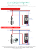 Yüksek Sıcaklık Dayanıklı 304 Paslanmaz Çelik Küçük Floater Anahtar Su Seviyesi Kontrol Cihazı - Tek Top 45mm 110V - 2