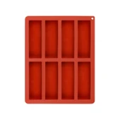 Silikon Kalıp Dubai Çikolata Bar ve Dikdörtgen Kalıbı 8 Li thumbnail 3