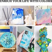 Epoksi Silikon 5 Bölmeli Kulplu Boya Karıştırma Ve Döküm Kabı 500 ML thumbnail 6