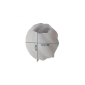 Silikon Mum 3D Küçük Boy Dönen Sütun Geometrik Dalgalı Sabun Beton Ve Taş Tozu Kalıbı - 2