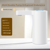 Çift Pompa Elektrikli Su Dispenseri - 2024 Yeni Güncelleme Antibakteriyel Uzun Dayanıklılık - 1
