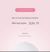 80W LED Tırnak Lambası - Meng Fun Kedi Lambası Beyaz Veri Hattı - 7