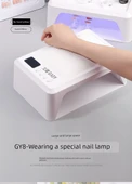 Hızlı Kuruyan UV LED Tırnak Lambası - Özel Tasarım - Yastıksız - 7