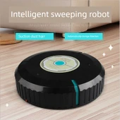 Süpürge Robotu - Siyah - 1