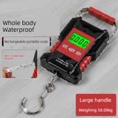 Yüksek Hassasiyetli Taşınabilir Dijital Terazi - A29 Pil Artırma Sap Mezura 50kg - 2