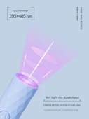 Hızlı Kuruyan LED Oje Lambası - Genç Yetişkin Pudrası - Ekranlı + Standlı - 3