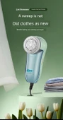 Elektrikli Kumaş Lint Temizleyici - 6 Kesici Başlık - Yükseltilmiş Tak-Çalıştır Altı Bıçak +1 Yedek Kesici Başlık + Saç Yapıştırıcı + Kesici Ağı - 6