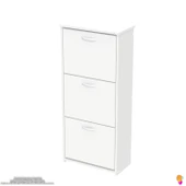 Modilayn WEST Asma Kapı Önü 52x116x26 cm’lik 3 Düşer Kapak 6 Göz Bölmeli Ayakkabılık thumbnail 5