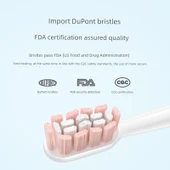 Elektrikli Diş Fırçası Yedek Başlığı - Yıldız Gri - DuPont Kıllar - 3
