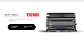 Brother MFC-L2710DW Uyumlu Toner TN2480 - İki Adet Büyük Kapasite Toz Kutusu - 3