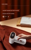 Elektrikli Lint Temizleyici - Platin Amiral Gemisi Büyük Ekran Uzun Dayanıklılık + 2 Yedek Kesici Başlık + Entegre Saç Yapıştırıcı - 7