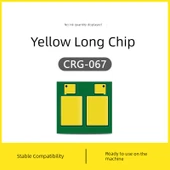 CRG-067 Sarı Toner Kartuşu Çipi [Mürekkep Yok] Çin Versiyonu - 1