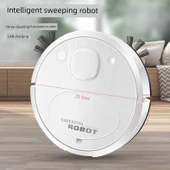 Akıllı Temizlik Robotu 8028 Beyaz - Geliştirilmiş Pil - 2