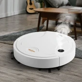 Akıllı Temizlik Robotu - Siyah - 8025 - Üçü Bir Arada - 4