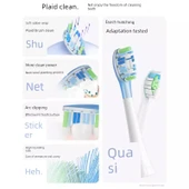 Elektrikli Diş Fırçası Başlığı - W2 Pembe Elmas Temizleme 8 Paket [Geliştirilmiş Bakır Yok] - 2