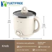 Mini Elektrikli Yemek Isıtıcı - İvory Beyaz - Buhar Sepetiz Yok - 1