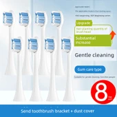 Elektrikli Diş Fırçası Başlığı - G2 Diş Eti Bakımı 8 Paket [Geliştirilmiş Bakır Yok] - 1