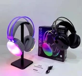 PG-580 RGB Buluetooth Kulaküstü Kulaklık - 1