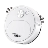 Otomatik Mini Süpürme Robotu - Sarı - Model 8018 - 6