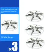 Saç Ampul Tıraş Makinesi Yedek Bıçağı - 3 Kesme Başlığı - 1