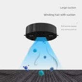 Üçü Bir Arada Süpürme Robotu - Beyaz Büyütülmüş Versiyon 8388 - 3