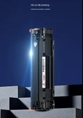 Uyumlu Toner Kartuşu - 12000 Sayfa Yüksek Versiyon + 3 Toner Şişesi - Siyah - 5
