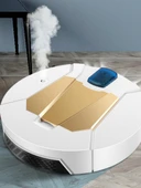 Akıllı Süpürme Mop Robotu - Siyah (Emiş ve Süpürme Üçü Bir Arada) - 3