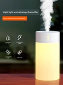 USB Mini Nemlendirici - Kar Dağı Beyazı - Atmosfer Lambası - Uzun Süreli - İki Paket thumbnail 3