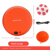 Şarjlı El Isıtıcı - Turuncu - Büyük Boy - 1