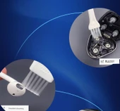 Tıraş Makinesi Temizleme Fırçası - 4 Rastgele Fırça thumbnail 11