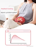 Kırmızı Küçük Elektrikli El Isıtıcı - 12cm - Patlama Önleyici - 4