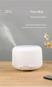 Ultrasonik Aroma Difüzör Lamba Uzaktan Kumanda 500ml + 10 Esansiyel Yağ - 9