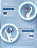 Mihiro Beyazlatıcı Temizlik Elektrikli Diş Fırçası Başlıkları - Ole B Neutral P2000 Uyumlu - 4 Adet thumbnail 9