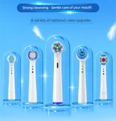 Mihiro Beyazlatıcı Temizlik Elektrikli Diş Fırçası Başlıkları - Ole B Neutral P2000 Uyumlu - 4 Adet thumbnail 2