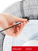 Fan Kapağı 20 İnç Siyah - 550mm Fan - 2 Paket - 5