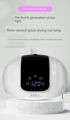 Hızlı Kuruyan LED Oje Lambası - 150W Kırmızı Işık - 7